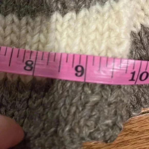 [10”*74”]Denim Supply Wool Alpaca Linen Chunky Knit  Scarf Rare - Picture 3 of 4